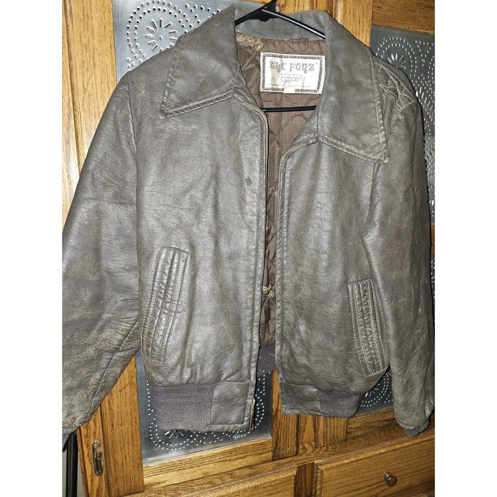 The Fonz Leather Jacket, Happy Days, 70s Tv Nostagia, Vintage And Rare!
